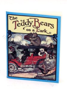 (image for) Miniature "The Teddy Bears on a Lark" Book for Dollhouses