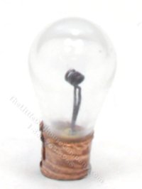 (image for) Miniature Light Bulb with Copper Screw Base by Jane Woodham