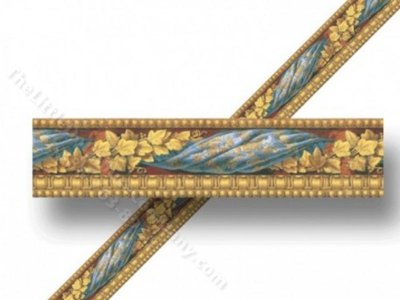 (image for) 1:24 Scale Dollhouse Wallpaper Border