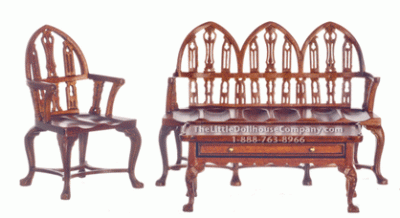 (image for) Miniature Windsor Living Room Set