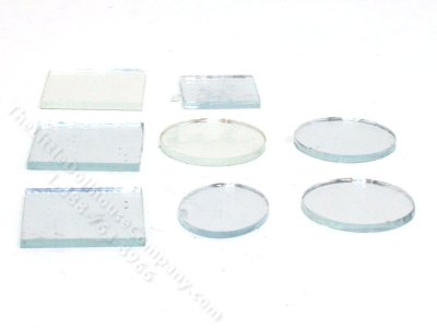 (image for) Miniature Mirror Tiles for Dollhouses (Set of 8)