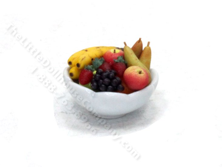 (image for) Miniature Fruit bowl by Charlotte Willmott for Dollhouses