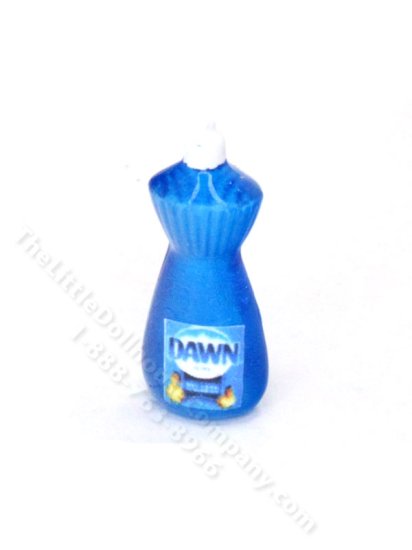 (image for) Dollhouse Miniature Bottle of Dish Soap