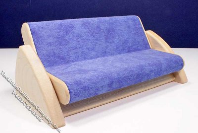 (image for) Miniature Modern Style Futon for Dollhouses