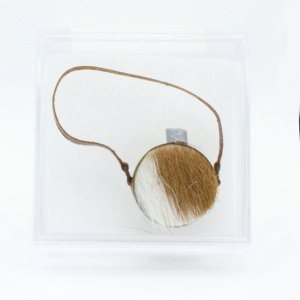 (image for) Handmade Miniature Hairy Canteen for Dollhouses