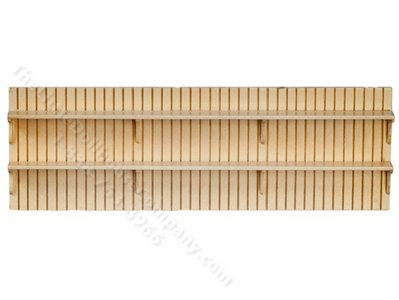 (image for) Miniature Whitewash Plate Rack for Dollhouses