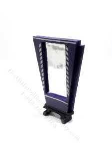 (image for) Miniature 1920s Art Deco Standing Mirror for Dollhouses