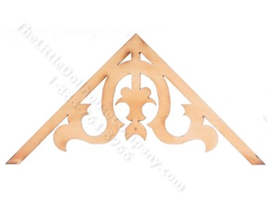 (image for) Miniature Apex Trim for Dollhouse (2 Pieces)