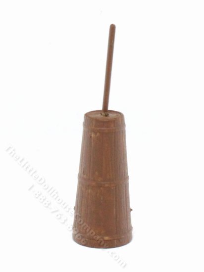 (image for) Miniature Plastic Butter Churn for Dollhouses