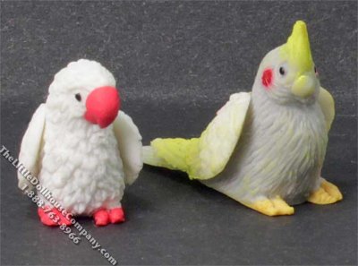 (image for) Miniature Cockatoo for Dollhouses (1/pk)