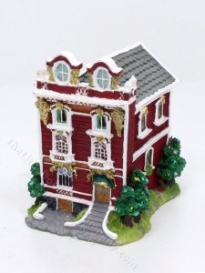 (image for) 144th Inch Scale Red Town House