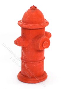 (image for) Dollhouse Scale Model Red Fire Hydrant