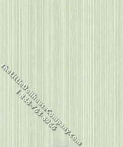 (image for) Miniature Princess Stripe Green Wallpaper for Dollhouses