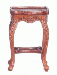 (image for) Miniature Walnut Dijon End Table for Dollhouses