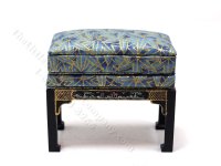 (image for) Miniature Chinese Chippendale Stool for Dollhouse