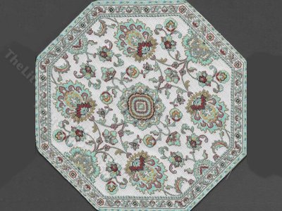 (image for) Hexagon Woven Rug for your Dollhouse