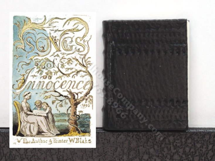 (image for) Miniature Book: 'Songs of Innocence and Experience'