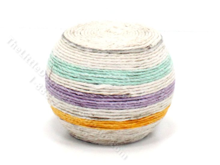 (image for) Miniature Round Bohemian Ottoman by PRD Miniatures