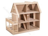 (image for) Unfinished Assembled Victoria's Farmhouse