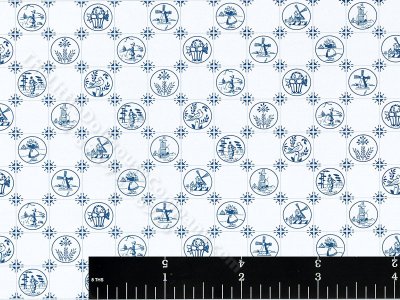 (image for) Dutch Miniature Wallpaper for Dollhouses