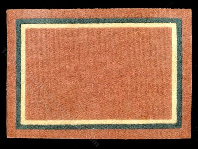 (image for) Vintage Miniature Pink Carpet for Dollhouses