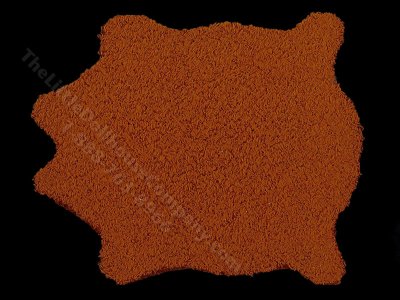 (image for) Miniature Brown Hide Rug for Dollhouses