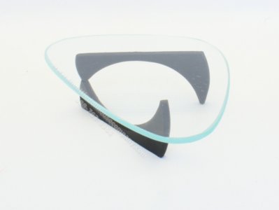 (image for) Miniature Noguchi Black Coffee Table by Warren Richardson
