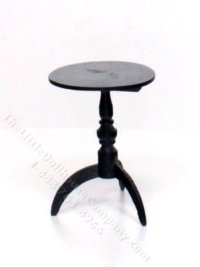 (image for) Miniature Rustic Tripod Table for Dollhouses