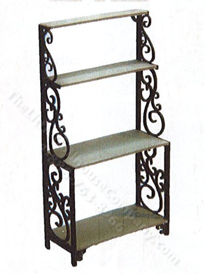 (image for) Miniature Half Scale Ornate Shelves Kit