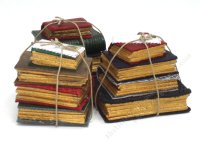 (image for) Miniature Four Book Stack Bound in Twine