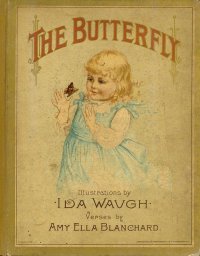 (image for) Miniature Book: 'The Butterfly' illustrated by Ida Waugh