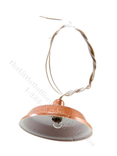 (image for) Miniature Utility Lamp for Dollhouses - Copper