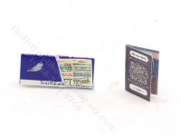 (image for) Miniature Passport and Airline Ticket