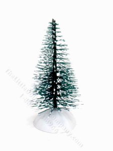 (image for) Miniature 2 3/8" Snowy Pine Tree/Christmas Tree