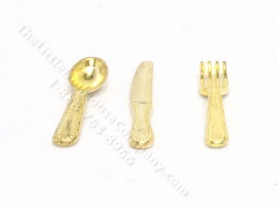 (image for) Miniature Gold Knife