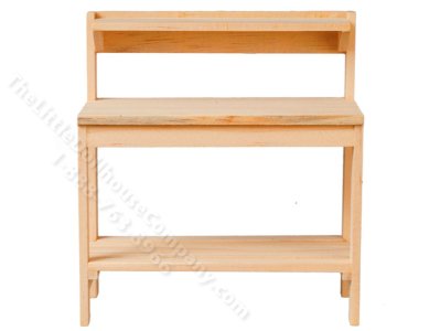 (image for) Miniature Gardening Table for Dollhouses, Unfinished