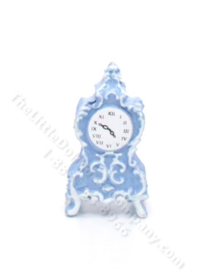 (image for) Miniature Blue Table/Mantle Clock