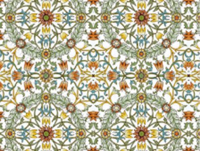 (image for) 1/2 Scale William Morris Wallpaper for Dollhouses