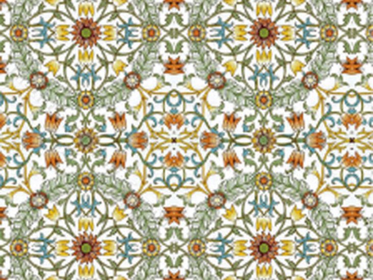 (image for) 1/2 Scale William Morris Wallpaper for Dollhouses