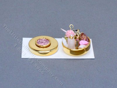(image for) Miniature Trinket Box with Glitter Lid by Cheryl Warder