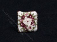 (image for) Miniature Cross Stitch Pillow for Dollhouses