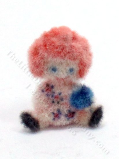 (image for) Miniature Girl Figurine for Dollhouses