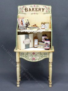 (image for) Miniature Bakery Counter/Station for Dollhouses