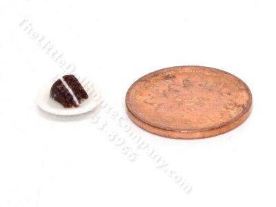 (image for) Half Scale Slice of Chocolate Cake By Charlotte Willmott
