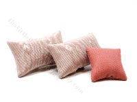 (image for) Miniature Set of Rose Pink Pillows for Dollhouses