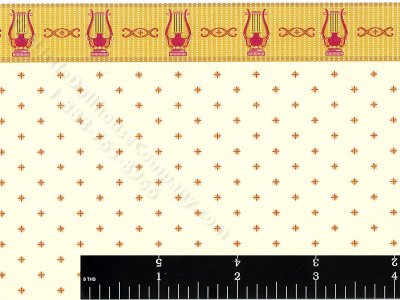 (image for) Dollhouse Scale Model Versailles Wallpaper