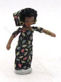 (image for) Wee Africa Angel Children Doll by Ethel Hicks