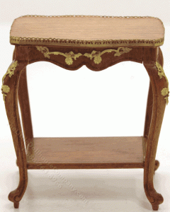 (image for) Miniature Louis XV Walnut Side Table By Judith Blondell