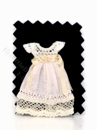 (image for) Miniature Baby Dress for Dollhouses