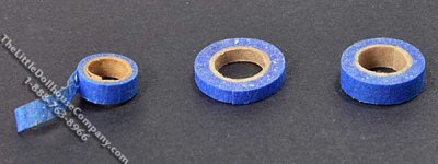 (image for) Miniature Roll of Blue Painter's Tape for Dollhouses (1/pk)
